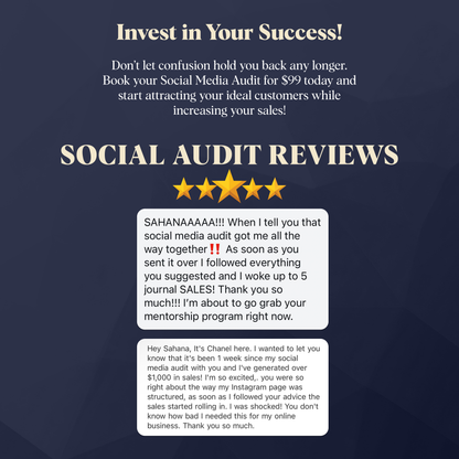 Social Media Page Audit